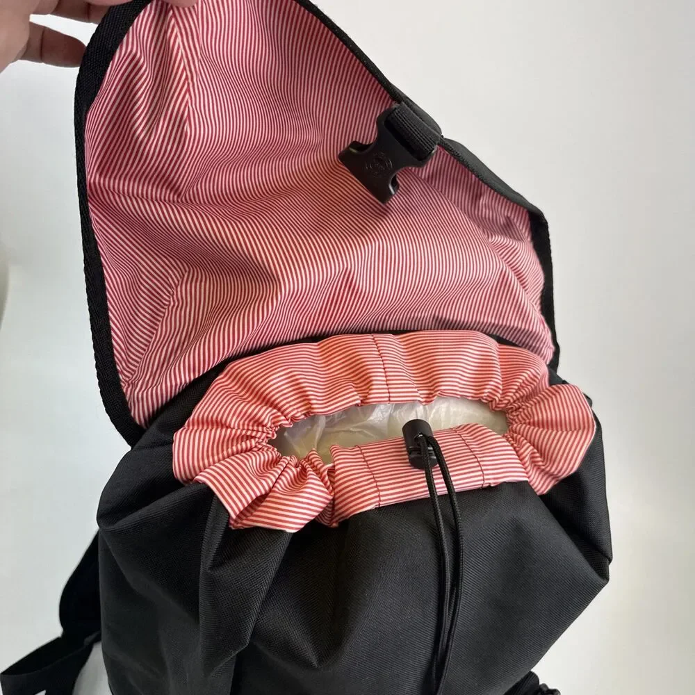 Herschel Supply Aspect Iona Black Backpack Fourteen Waist Hip Pack Card‎ Wallet